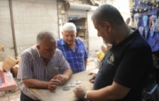 Hatay'da bıçakçılar Kurban Bayramı mesaisine başladı