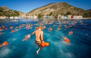 Uluslararası Meis Kaş Yüzme Yarışı gerçekleştirildi