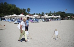 Alanya'da tespit edilen 300 caretta caretta yuvası koruma altında