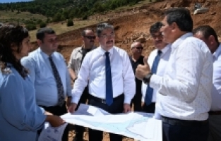 İnderesi Göleti ile 312 Hektar alan sulanacak