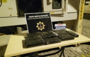 Mersin Uluslararası Limanı'nda 11 kilogram kokain ele geçirildi