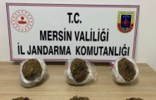 Mersin'de uyuşturucu operasyonunda 3 zanlı yakalandı
