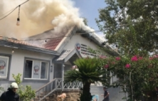 TSYD Adana Şubesi tesislerinde yangın çıktı