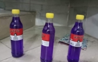 Adana'da HDP binasının girişine ispirto şişesi ve defter bırakan şüpheli yakalandı