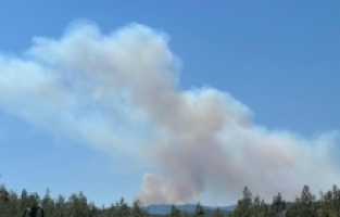 Antalya'nın Kaş ilçesinde makilik alanda yangın çıktı