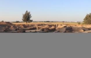 Hatay'da depremlerden etkilenen Aççana Höyük, geleneksel yöntemlerle onarılıyor