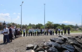 Hatay'da 30 Ağustos Zafer Bayramı kutlamaları kapsamında denize ok atıldı