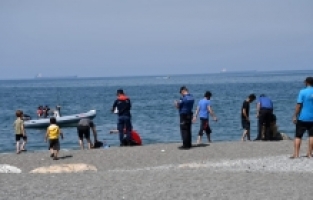 Hatay'da denize giren kişi boğuldu