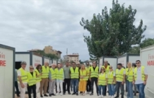Hatay'daki depremzedelere konteyner desteği