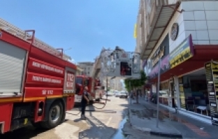 İskenderun'da evde çıkan yangın söndürüldü