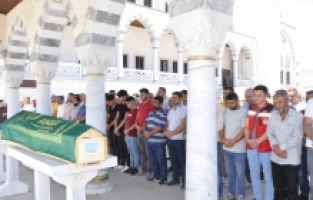 TMO silosundaki patlamada hayatını kaybeden işçi son yolculuğuna uğurlandı