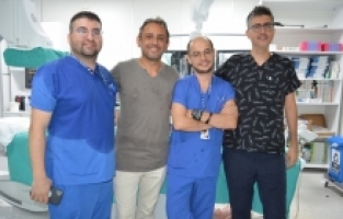 Alanya'da kalp kapağı hastası ameliyatsız yöntemle sağlığına kavuştu