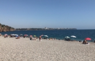 Sahillerde yoğunluk oluştu