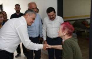 Belen'deki Beyaz Melek Bakım Merkezine ziyaret