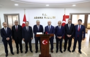 Emniyet Genel Müdürü Ayyıldız, Adana'da Güvenlik ve Asayiş Koordinasyon Toplantısı'na katıldı