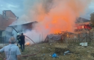 Isparta'da 500 balya saman yandı