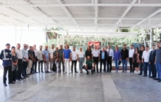 Mersin İl Jandarma Komutanı Tuğgeneral Atasoy gazetecilerle buluştu