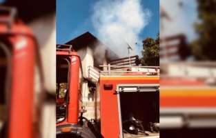 Mersin'de bir evde çıkan yangın hasara neden oldu