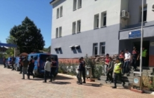 Mersin'de yüksek gerilim hattı direklerini çalan 5 şüpheli yakalandı