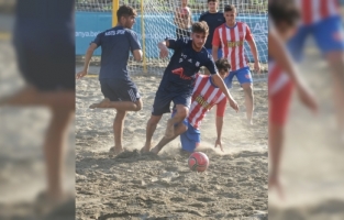 TFF Plaj Futbolu Ligi'nin Alanya etabı başladı