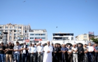 Adana, Mersin, Osmaniye ve Hatay'da Filistin için dua edildi