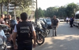 Adana'da uyuşturucuyla mücadele kapsamında denetim yapıldı