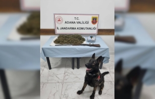 Adana'da yiyecek ve içecek kutularına gizlenmiş esrar ve skunk ele geçirildi