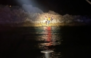 Antalya'da 5 düzensiz göçmen kurtarıldı