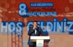 Antalya'da “8. Doğantaş Hasat ve Bal Şenliği“ yapıldı
