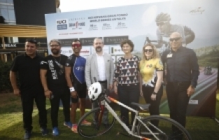 Antalya'da düzenlenecek “Nirvana Gran Fondo Dünya Serisi“nin tanıtımı yapıldı