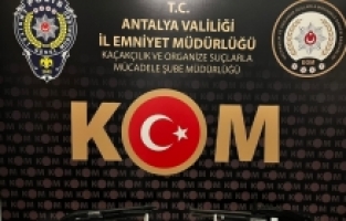 Antalya'da “Kafes“ operasyonunda yakalanan 19 kişi tutuklandı