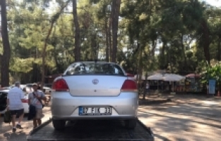 Antalya'da korsan taşımacılık yapan sürücüye 20 bin 342 lira ceza kesildi