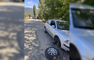 Antalya'daki trafik kazasında 2 kişi yaralandı