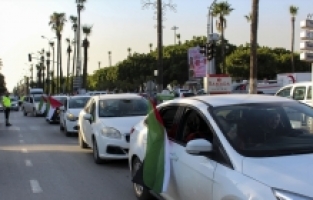 Hatay'da Filistin'e destek için konvoy düzenlendi