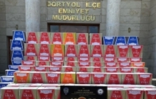 Hatay'da kaçak 1 milyon 700 bin makaron ele geçirildi