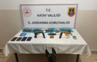 Hatay'da uyuşturucu operasyonunda yakalanan zanlı tutuklandı