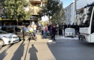 Isparta'da midibüsün çarptığı yaya öldü