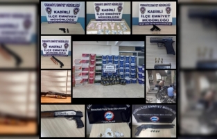 Kadirli’de asayiş uygulamalarında gözaltına alınan 4 zanlı tutuklandı