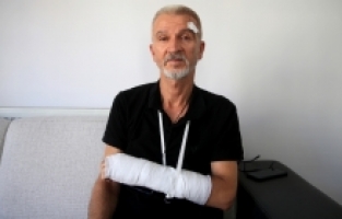 Kahramanmaraş'ta darbedilen öğretmeni meslektaşları yalnız bırakmadı