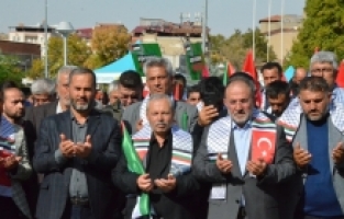 Kahramanmaraş'ta “Filistin'e Destek Yürüyüşü“