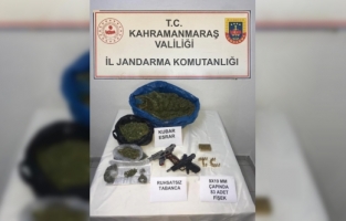 Kahramanmaraş'ta uyuşturucu operasyonunda 3 şüpheli yakalandı