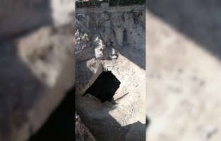 Mersin'de “oda mezar“ bulunan alanda kurtarma kazısına başlandı