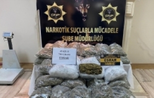 Osmaniye'de uyuşturucu operasyonlarında 39 zanlı yakalandı