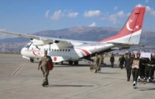 Şehit sözleşmeli onbaşı Alican Güneş, Kahramanmaraş'ta son yolculuğuna uğurlandı