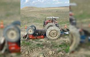 İmamoğlu'nda devrilen traktörün sürücüsü öldü