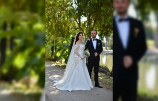 AGC İdari Koordinatörü Mediha Düden'in oğlu dünya evine girdi