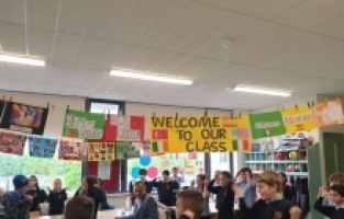 Ahmet Yesevi İlkokulu'ndan yabancı okullarla proje çalışması