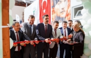 Akkuyu Nükleer AŞ'nin destek sunduğu sosyal tesislerin açılışı Gülnar'da yapıldı