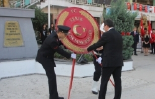 Büyük Önder Atatürk, Antalya'nın ilçelerinde anıldı