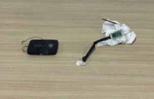 Ehliyet sınavına girecek adayın üzerinde kopya düzeneği bulundu